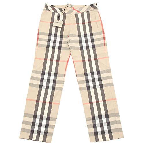 Preisvergleich Produktbild BURBERRY 3262H Pantaloni Bimba Check Trousers Pants Kids [8 ANNI]