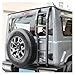 Car Rear Door Taildoor Ladder Rack Compatible For Suzuki Jimny 2019 2020 2021 2022 2023 JB74 JB64 Aluminum Tailgate Ladder Accessorie