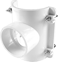 Oatey 4 in. x 3 in. PVC Saddle Tee Kit for Easy Tapping into Schedule 40 DWV Pipes