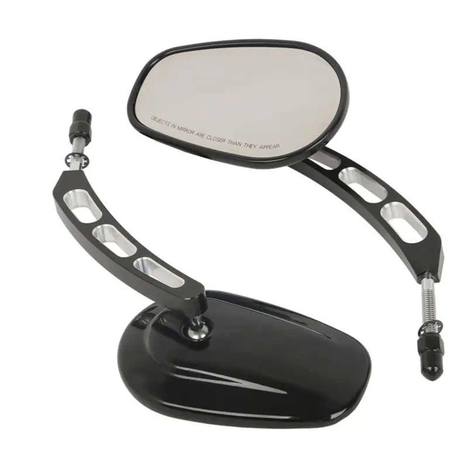 Espejo retrovisor de manillar de 8mm para Harley Sportster 883 Fatboy Dyna