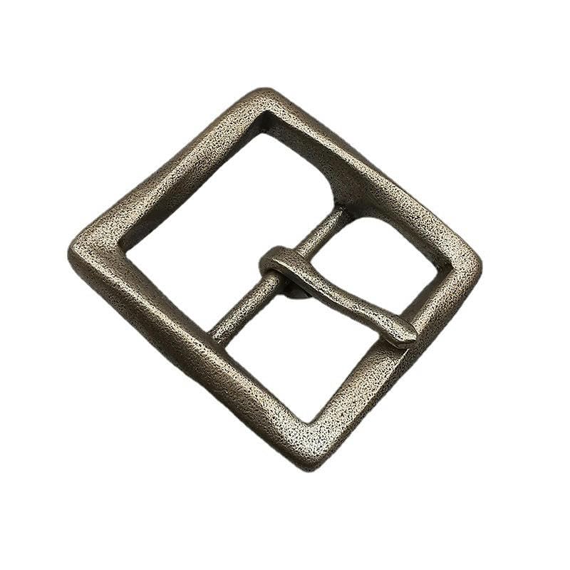 ONURTH 3PCS Tamaño Interno 38MM Bronce Bronce Blanco Hebilla de Cinturón Giratoria Hebilla de Cinturón de Metal Reemplazo para Cinturilla Artesanal Hebilla Deslizante Hombres Mujeres