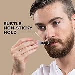Stryx Mens Brow & Beard Gel Comb -Made in USA Beard Care good for Eyebrows with Brush Applicator - Moisturizing Aloe Vera, Bamboo & Cucumber Extracts for Subtle & Non-Sticky Hold - Image 4