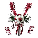 autogirlande hochzeit selber machen anleitung Einfach für Sie, 1 Stück Blume Platte Band auf dem Auto Kopf, 4 Stück Satin Bögen auf Autodach, 2 Stück Blume Bögen am Auto Spiegel, 4 Stück Blume Bögen am Autotürgriff fixiert werden.