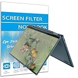 i-Tensodo 2 Pack Anti Glare Matte Screen Protector for Lenovo Yoga 7 14/ Yoga 7i 14 Touch Screen 14 Inch 16:10 Laptop, Lenovo Yoga 14 Eye Protection Glare Screen Filter Film Cover, Anti Fingerprint