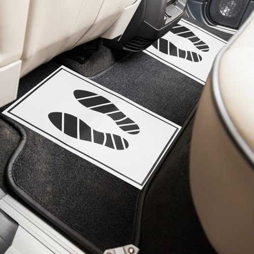 Alfombrillas de papel para proteger el coche en días de lluvia y visitas al taller mecánico 5
