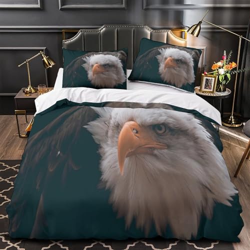 Parure de lit axolotl 260x220 cm en microfibre housse de couette retro