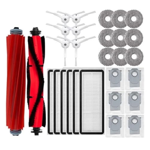 �݊���������܂�Roborock�A���{�b�g�A�N�Z�T���[�L�b�g�ɑΉ� | Q Revo/P10�ɓK�����A���C��/�T�C�h�u���V/�t�B���^�[/���b�v/�_�X�g�o�b�O���܂܂�Ă���A���t�����ȒP�ł��B(K)