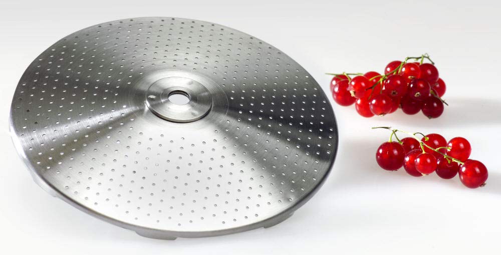 MEISTERKOCH Passiermühle Edelstahl - Mit 3 Sieben Für Marmelade, Babybrei & Suppen