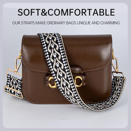 Image of Dksongr Purse Straps Replacement Crossbody Wide Bag Strap for Purses Adjustable shoulder Straps for Women bags