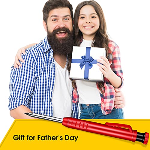 Outus Solid Carpenter Pencil With Sharpener And Mechanical Pencils Woodworking Pencils For Wood Flooring Marker Carpenters Drawing Scriber Architect #TOP6