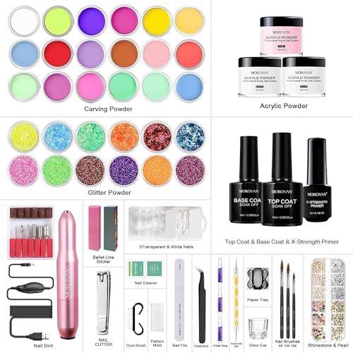 Kit de Uñas Acrílicas Morovan para Principiantes miniatura 2