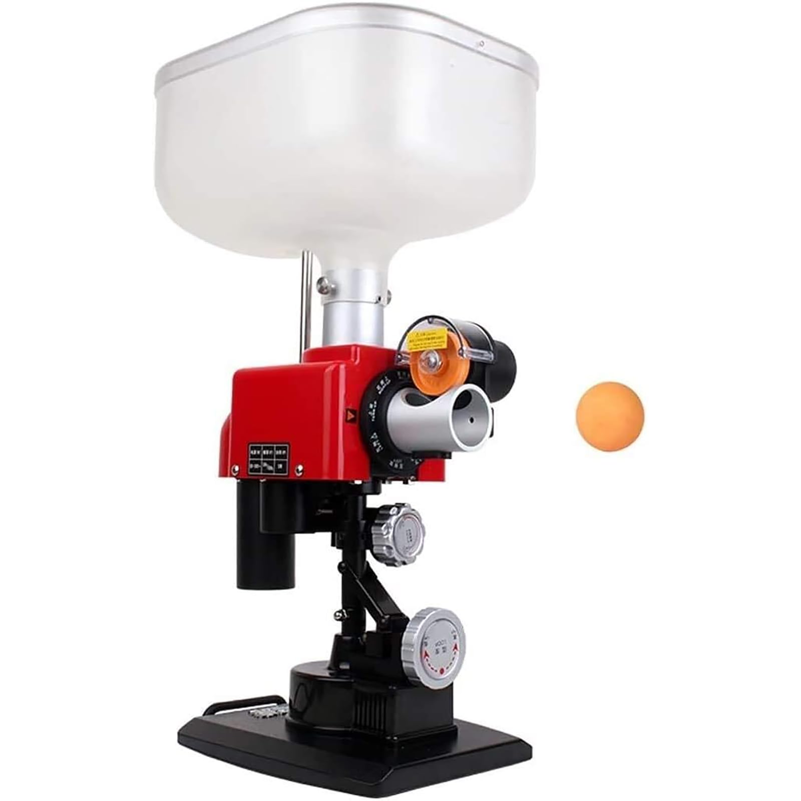 Macchina per palline da ping pong, robot per macchine da ping pong, palline rotanti multiple, arco della palla/angolo/velocità/frequenza, potente motore brushless, per esercitarsi a casa e a scuola