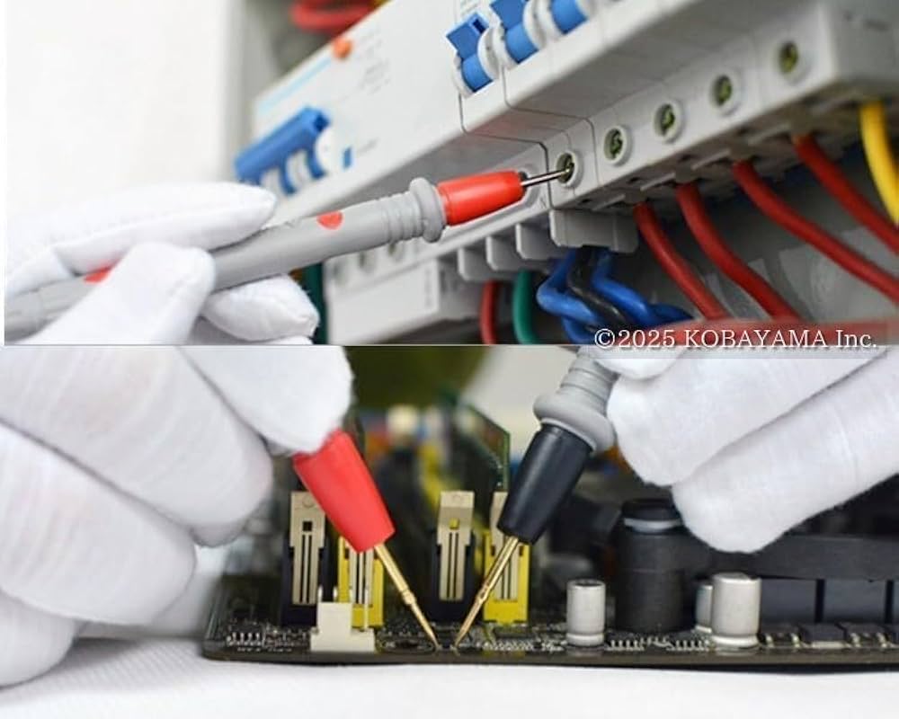 Amazon | TOSNEO テスターリード 20A対応 金メッキ極細ニードルタイプ