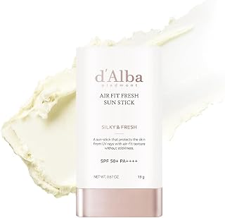 Italian White Truffle Air Fit Fresh Stick SPF 50+ PA++++, Vegan Sunstick, Non-Sticky, Silky Powdery Finish, On-the-Go Sun Protection, Korean Skin Care (19g)