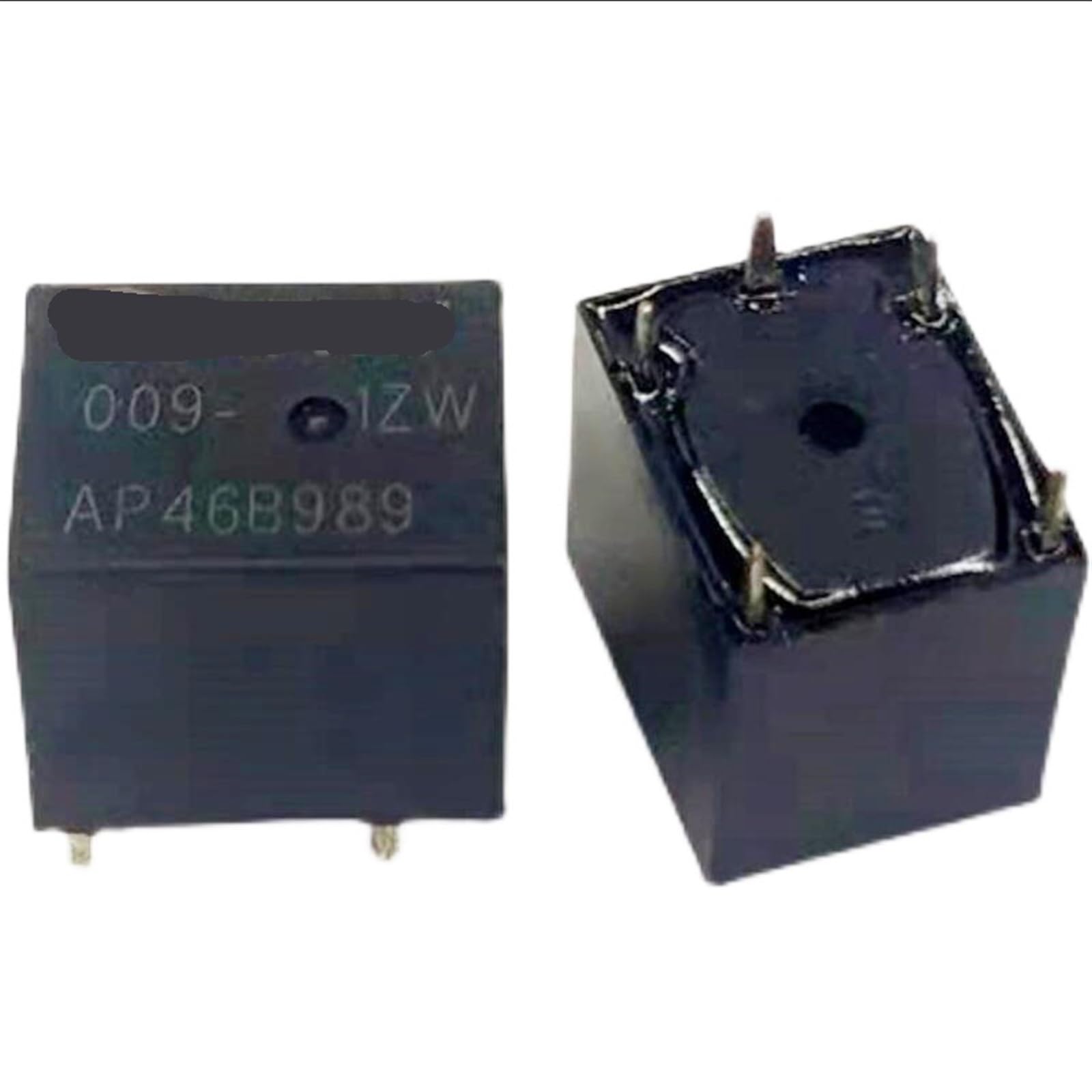 Relé 5PIN HFKW-009-1ZW 9VDC componente electrónico interruptor 9V 10 uds 2
