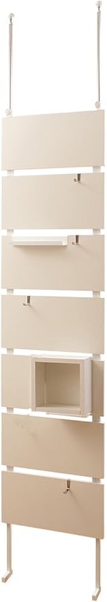 Amazon ウォールパーテーション 幅45cm ホワイト色 Nj 0133 つっぱり棒 つっぱり棚 オンライン通販