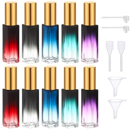 Segbeauty Atomizador de Perfume, 10 Piezas 10ml Dispensador...