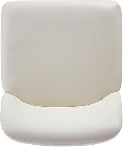 Miniatura 8 de Sillas de comedor para habitación, mesa y asiento de cocina, modernas sillas de comedor tapizadas de piel sintética con base de metal, totalmente