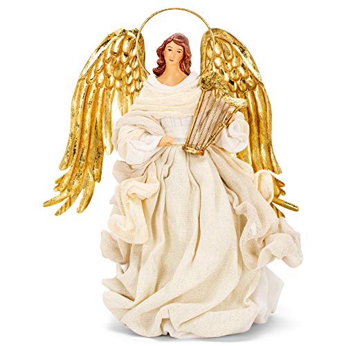 burton+BURTON 10  Angel Decor Or Tree Topper Natural