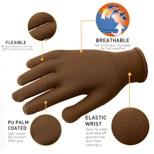 Image of AM SAFE-X Cotton Gloves for Men Women Sun Dust Protection Gloves, Driving Hand Gloves
