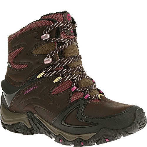 Merrell womens Polarand 8 Waterproof Winter Boot Espresso 9 M US