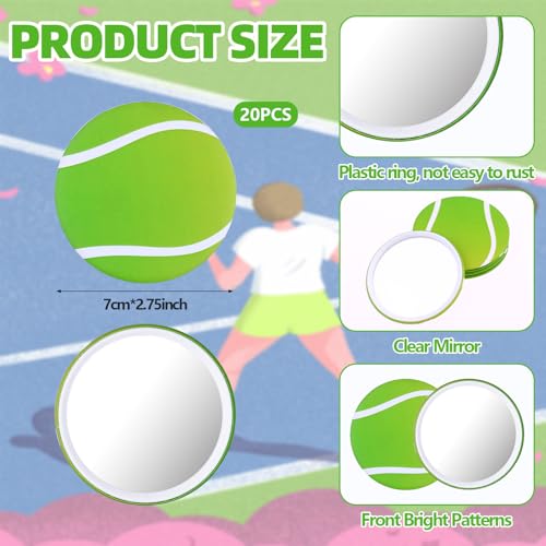 Waldeinsamkeit 40 Pcs Tennis Gifts for Women Funny Cosmetic Bag Inspirational Makeup Bag Tennis Accessories for Women Sports Lovers Players Coach Team Thanksgiving Christmas Gifts4