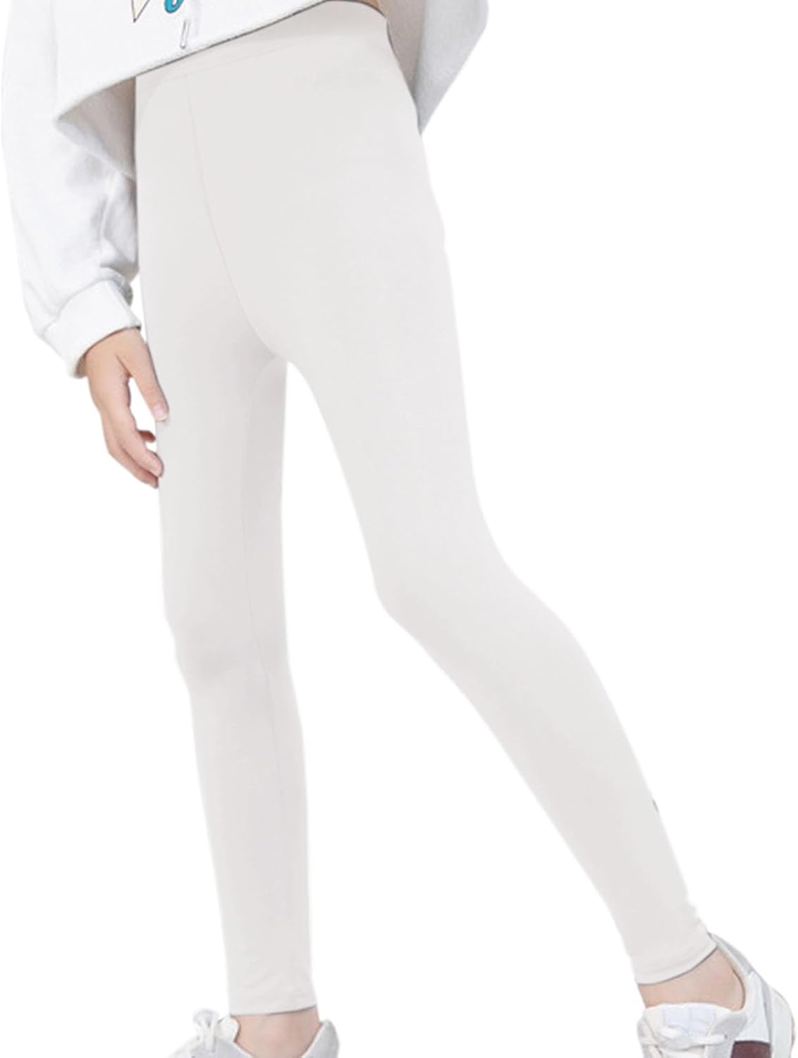 Stylish Girls Leggings Comfortable Elastic Pants for Autumn and Winter Versatile Children's Apparel Perfect for