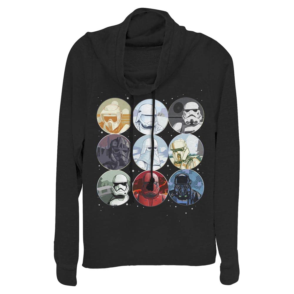 Camisa Star Wars Trooper Planets mujer de algodón transpirable y cuello clásico abotonado 3
