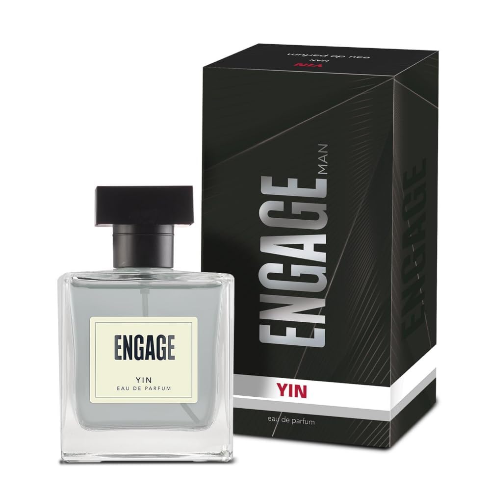 Engageee Yin Perfume for Men Long Lasting Smell, Spicy and Woody Fragrance Scent, Gift for Men,100ml