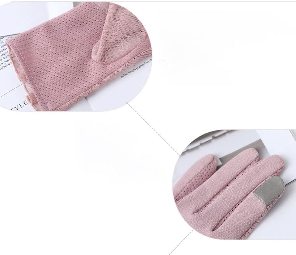 Ladies Lace Gloves Women Tea Party Gloves Floral Lace Tulle Gloves Elegant Short Gloves Courtesy Summer Gloves (Color : I, Size : One Size)