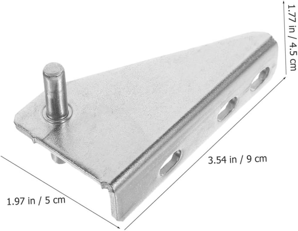 Stainless Steel Freezer Door Hinge, Pivot Distance 4pcs 35mm