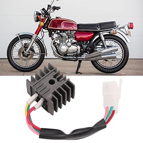 Aramox Regulador de tensão de retificador de motocicleta, retificador de tensão de motocicleta 31700