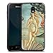 DeinDesign Silikon Hülle kompatibel mit Samsung Galaxy J3 Duos 2017 Case schwarz Handyhülle Botticelli Malerei