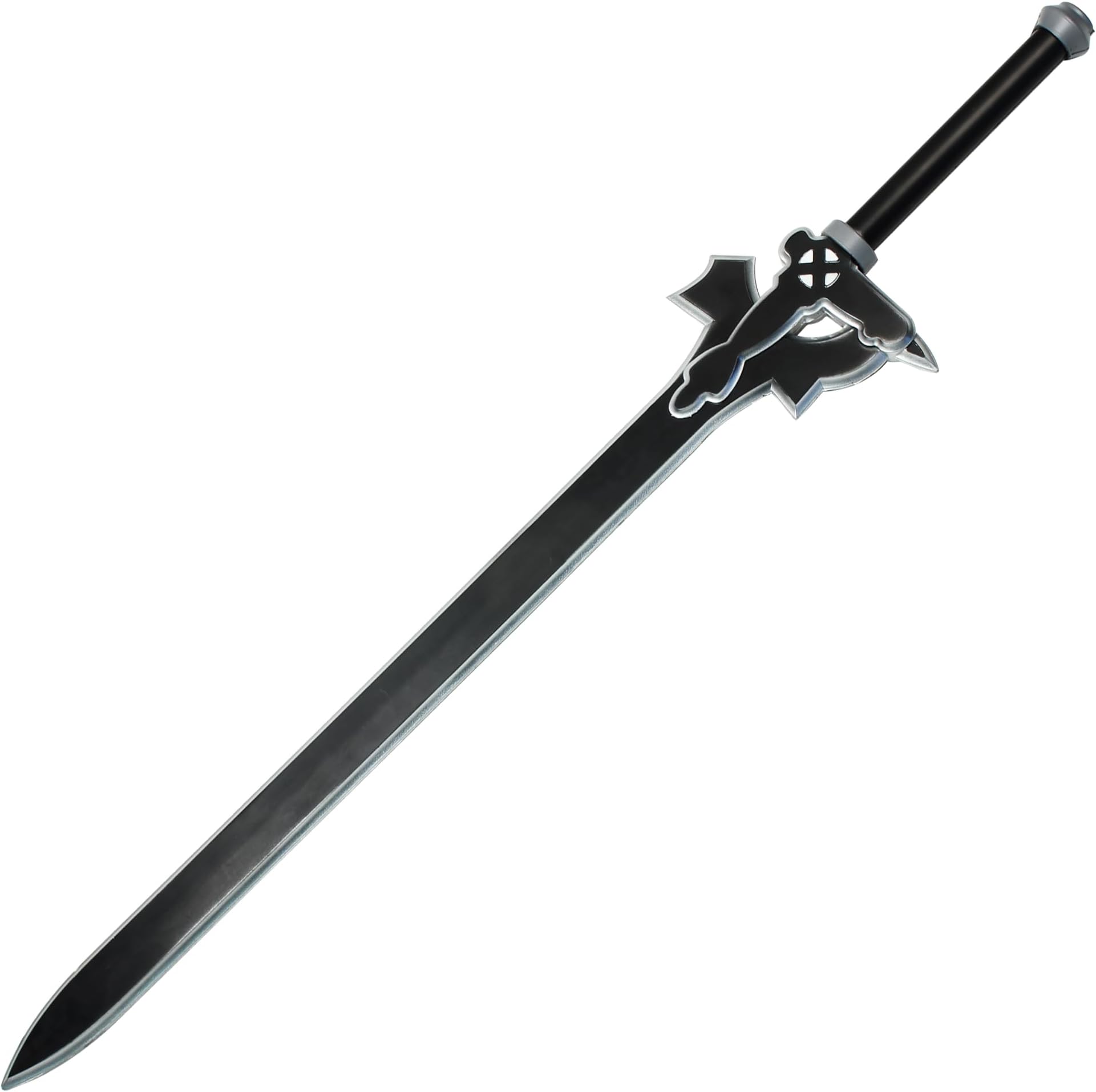 Armory Replicas™ - SAO Kiritos Elucidator Anime Foam Sword - Ideal for Cosplay and Conventions - 43" - Hand-Painted, 10mm Inner Core