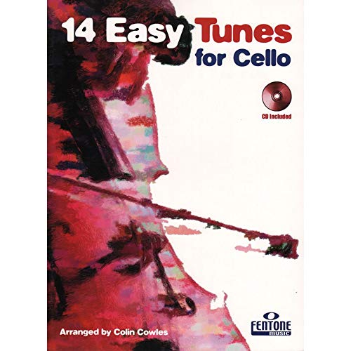 14 Easy Tunes for Cello u. Klavier, m. Audio-CD