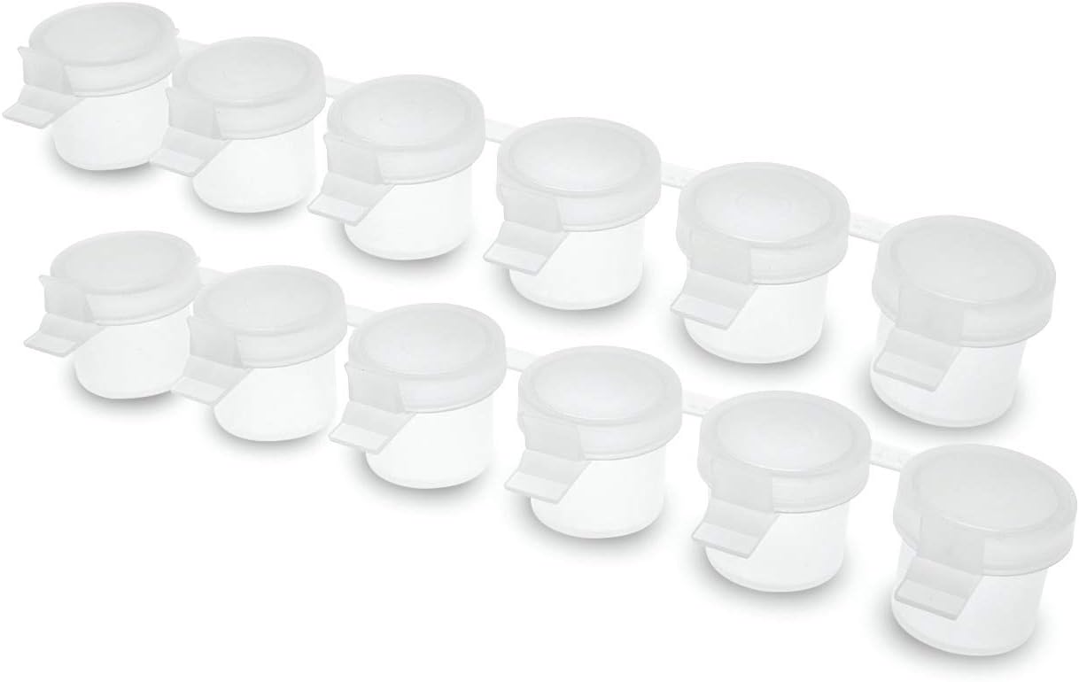 Color Factory Empty Paint STRP, 6-Pot Strips