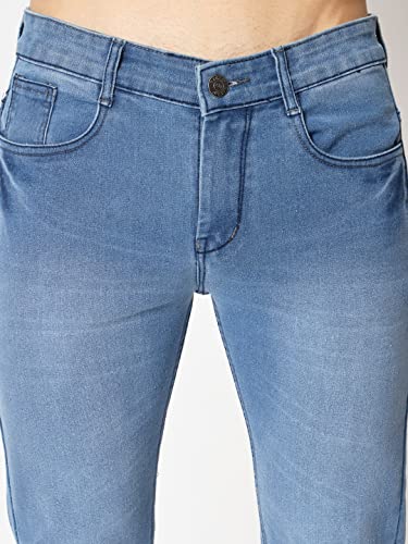 Image of RAGZO Jeans Pant for Men Slim Fit Stretchable Casual Look Breathable Fabric