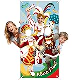 foto köln 【Hochwertiges Material】Das lustige Kölsche Dreigestirn Hintergrund Banner besteht aus Polyestergewebe, ist kein Plastik, verblasst nicht, aus hochwertigem Kupfer, rostet nicht, ist weich und haltbar, digital bedruckt, waschbar und wiederverwendbar, mit 4 Löchern zum einfachen Aufhängen.