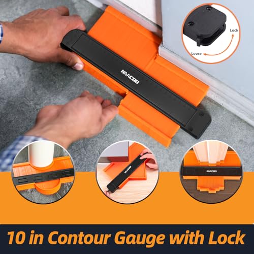 Image of NAACOO Laminate Flooring Tools, 6in1 Pro Floor Install Kit for Vinyl Plank