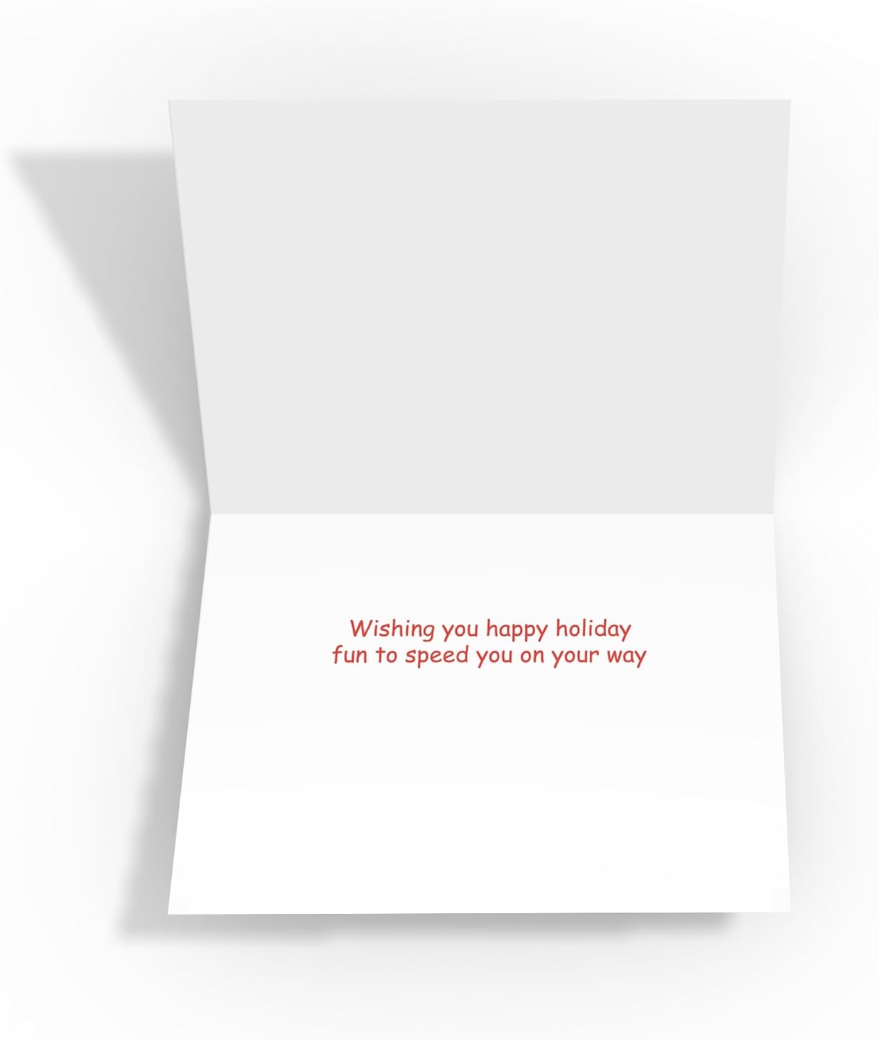 Stonehouse Collection | Custom SpeedBoat Christmas Card | Personalized Boating Holiday Cards | Boat Ride with Santa and Reindeer | 24 Cards and 25 Envelopes (Personalization)