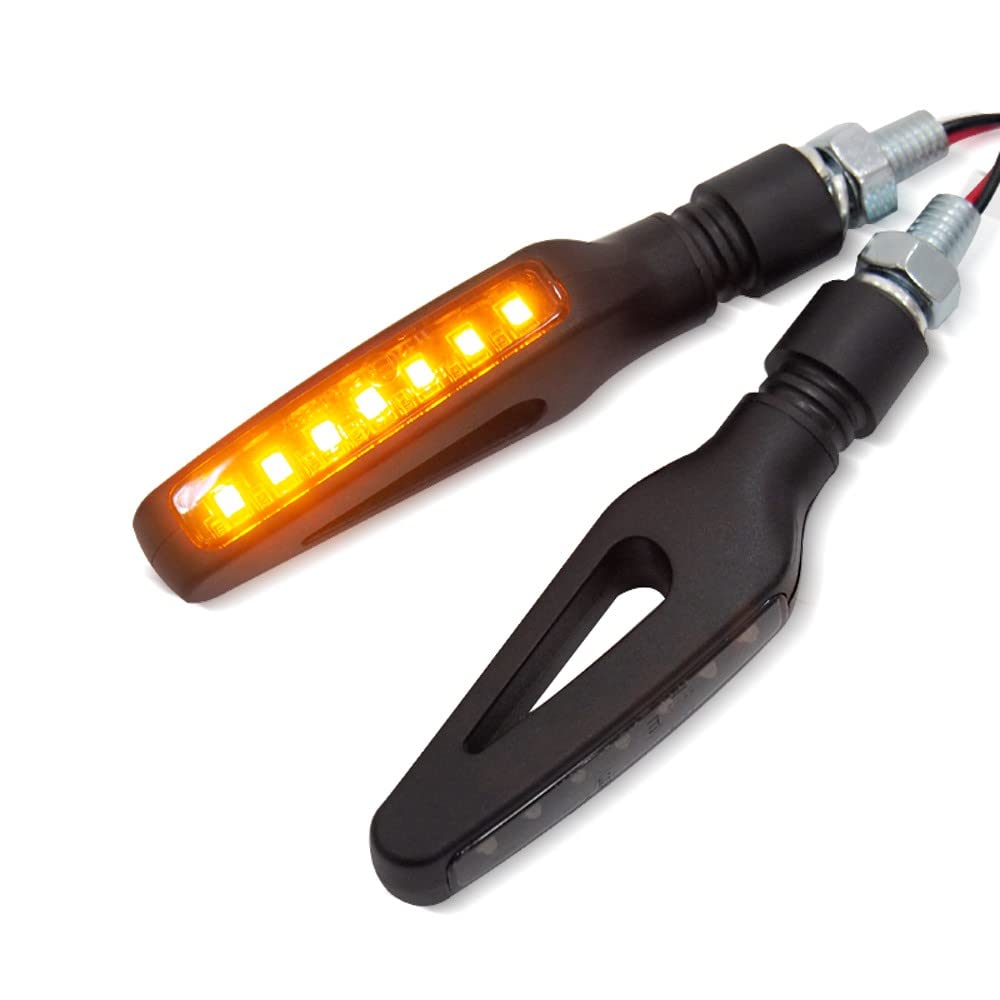 Lauflicht Blinker Motorrad LED Lumitecs KP32 E-Prüfzeichen 2 Stück