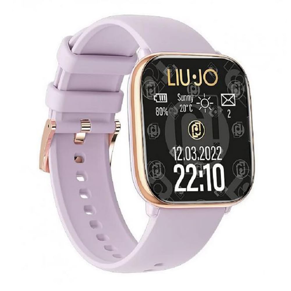 Orologio Donna Smartwatch Voice Rainbow Rose Cinturino Lilla Liu Jo :  Amazon.it: Moda