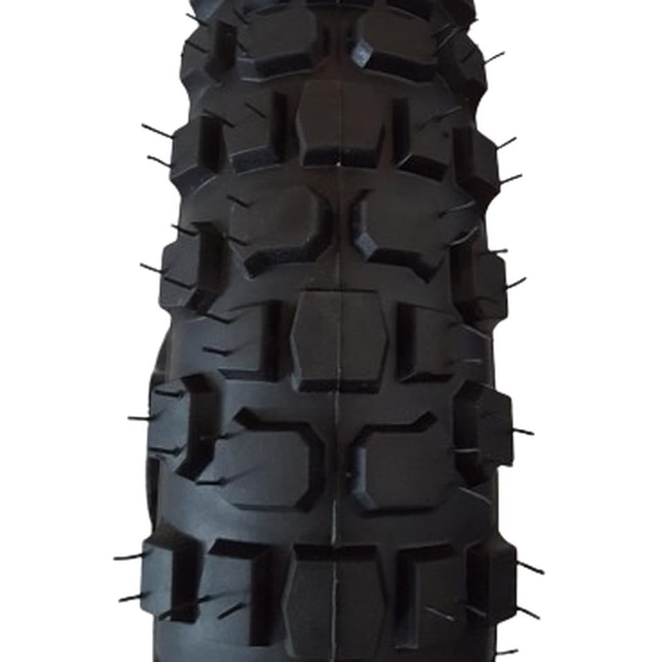 Dirtbike Komplettrad Pitbike Stahlfelge Ersatzreifen vorne 12 Zoll 80/100-12 12mm Achse