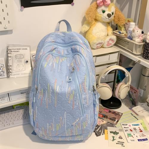 Image of Tinytot 30 Litre Japanese Korean Style School Bag Water-Resistant Laptop & Travel Backpack - Unisex Large 18 Inches Multipurpose Student Backpack for Boys & Girls, Men & Women