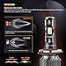 MOSTPLUS 8000 Lumens 80W--D2S D2R D2C D2H LED--TX1860 Chip Really Focused Headlight Bulbs Super Mini Conversion Kit Xenon White