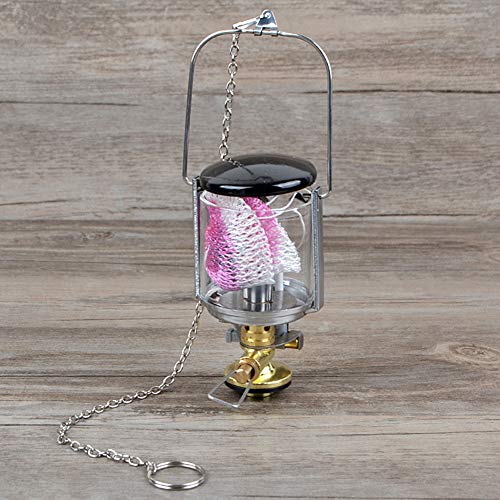 Coherny Outdoor Mini Portable Ultralight Compact Camping Lantern Gas Light Tent Lamp Torch Hanging Glass Lamp #TOP4