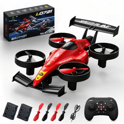 Ulugt RC Flying Car for Kids Ages 6-12, Features 360°Flips, Altitude Hold, LED Lights, Indoor Outdoor Play, for Boys Girls 8-14 Year Olds
