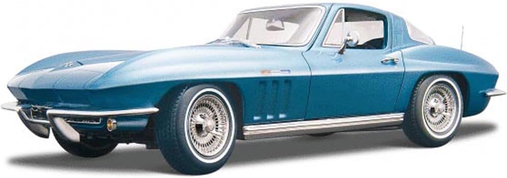 1965 Chevy Corvette, Blue 31640BL - 1/18 Scale Diecast Model Toy Car