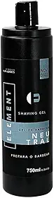Element Shaving Gel Neutral - 750mL