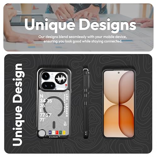 Image of KAPAVER Impulse MAG-X Back Cover Case for Nothing Phone 4a Pro (Leh-Ladakh)